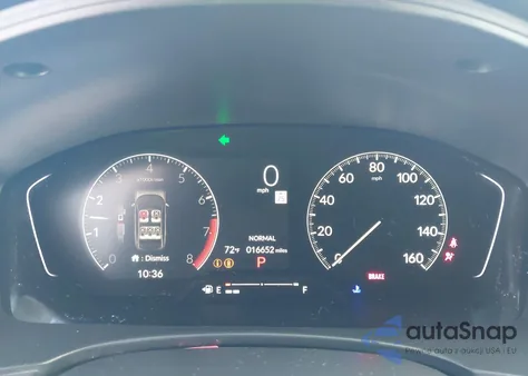 2025 Honda Civic Sport z USA, uszkodzony, nr VIN 2HGFE2F52SH563304